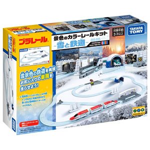 Seasonal Rail Kit Winter -Snow & Railroads- (Plarail)