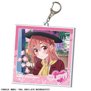 Rent-A-Girlfriend Big Acrylic Key Ring Ver.2 Design 09 (Sumi Sakurasawa/B) (Anime Toy)