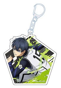 ブルーロック 描き下ろしアクリルキーホルダー 潔世一 (キャラクターグッズ)