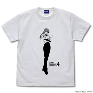 Chainsaw Man Makima T-Shirt White L (Anime Toy)