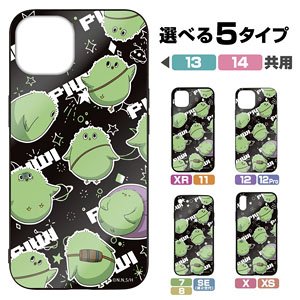Helck Piwi Tempered Glass iPhone Case for 13/14 (Anime Toy)