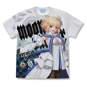 Fate/Grand Order Moon Cancer/Arcueid Brunestud Full Graphic T-Shirt White M (Anime Toy)