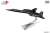 SR-71 BLACK BIRD 61-17980 `Dartboard` tail art (完成品飛行機) 商品画像1