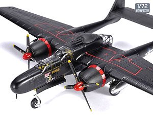 P-61B BLACK WIDOW Times Wastin `418th Night Fighter Squadron` (完成品飛行機)