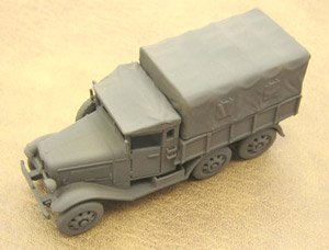 日本陸軍 九四式六輪自動貨車 幌型運転台w/荷框幌 (プラモデル)
