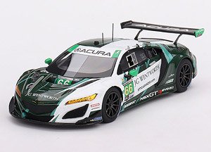 Acura NSX GT3 EVO22 IMSA デイトナ24時間 2023 #66 Gradient Racing (ミニカー)