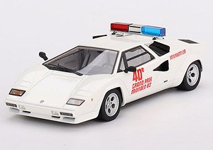 Lamborghini Countach 1982 Monaco GP Safety Car White (Diecast Car)