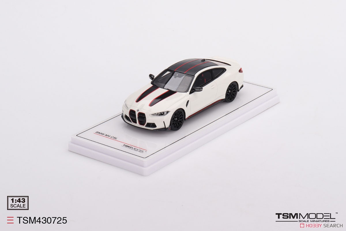 BMW M4 CSL Alpine White (Diecast Car) Item picture1