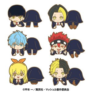 TV Animation [Mashle: Magic and Muscles] Ride Rubber Clip (Set of 6) (Anime Toy)