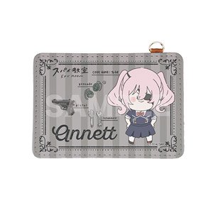 [Spy Classroom] Chill Collection Leather Pass Case 07 Annette (Anime Toy)