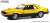 1979 Ford Mustang Cobra Fastback - Bright Yellow with Black and Red Cobra Hood (ミニカー) 商品画像1