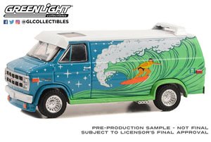 Vannin` - 1978 GMC Vandura Custom Van - Surf Decoration (ミニカー)