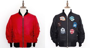 Trigun Maximum Reversible MA-1 Jacket M Size (Anime Toy)