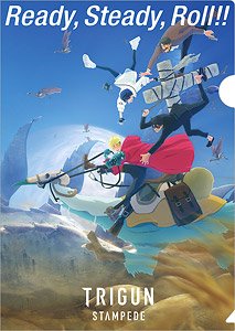 TRIGUN STAMPEDE クリアファイル キービジュアル (キャラクターグッズ)