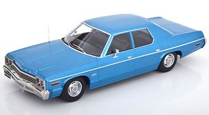 ダッジ モナコ 1974 ブルーメタリック (ミニカー)