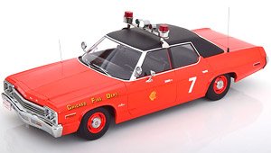 Dodge Monaco 1974 Chicago Fire Department Red / Black (Diecast Car)