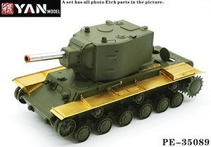 Photo-Etched Parts for Russian KV-2 Heavy Tank (for Tamiya) (Plastic model)