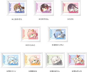 Art Frame Collection Hololive Hug Meets A Box (Set of 9) (Anime Toy)