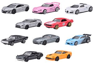 Hot Wheels The Fast and the Furious Theme Assort (Set of 10) (Toy)