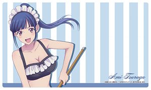 女神のカフェテラス ラバーマット 鶴河秋水 水着メイドver (カードサプライ)
