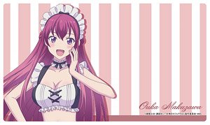 Megami no Cafe Terrace Rubber Mat Ouka Makusawa Swimwear Maid Ver. (Card Supplies)