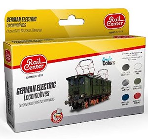 ドイツ 電気機関車 カラーセット (塗料)