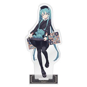 Hatsune Miku x Solwa Glitter Acrylic Stand (Anime Toy)