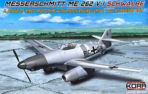 Me 262V-1 Schwalbe 2.stage Model (Plastic model)
