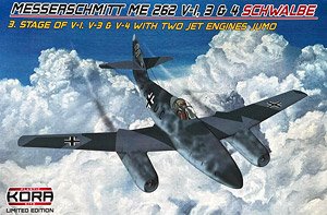 Me 262V-1/ V-3 / V-4 Schwalbe 3.stage Model (Plastic model)