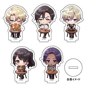 アクリルぷちスタンド 「HIGH CARD」 03 ボックス (ミニキャライラスト) (5個セット) (キャラクターグッズ)
