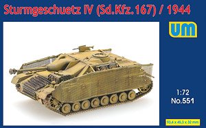 Sturmgeschutz IV (Sd.Kfz.167) 1944 (Plastic model)