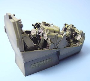 AH-64D アパッチロングボウ コックピットセット (ハセガワ用) (プラモデル)