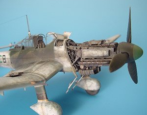 Ju87D ディテールアップセット (ハセガワ用) ※Ju87Gにも適合 (プラモデル)