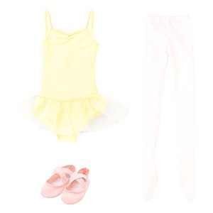45 Ballet Lesson Set (Yellow) (Fashion Doll)