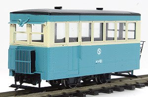 (HOナロー) 沼尻鉄道 ガソ101 III 単端式気動車 組立キット (コアレスモーター採用・インレタ附属) (組み立てキット) (鉄道模型)