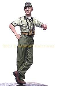 WWII ドイツアフリカ軍団 装甲部隊下士官 (プラモデル)