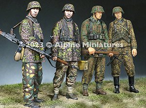 Straight Outta Caen (4 Figures) (Plastic model)