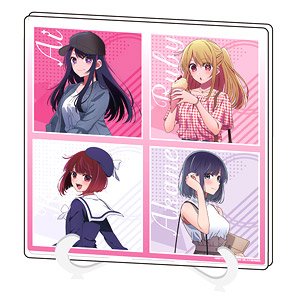 Acrylic Art Board [Oshi no Ko] 01 Outing Ver. Assembly Design (Especially Illustrated) (Anime Toy)