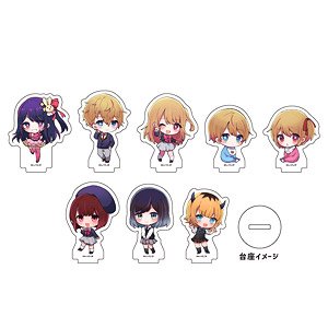 Acrylic Petit Stand [Oshi no Ko] 01 Box (Mini Chara Illustration) (Set of 8) (Anime Toy)