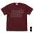 Angel Beats! Girls Dead Monster T-Shirt Burgundy M (Anime Toy) Item picture1