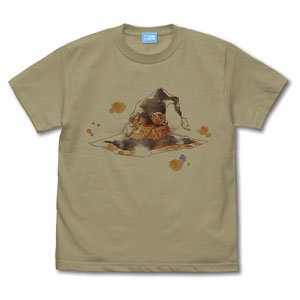 KonoSuba: An Explosion on This Wonderful World! Megumin Hat T-Shirt Sand Khaki M (Anime Toy)