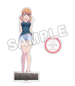 Megami no Cafe Terrace [Especially Illustrated] Acrylic Figure M Riho Tsukishima (Casual Wear) (Anime Toy)