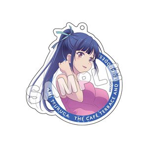 女神のカフェテラス 描き下ろしアクリルキーホルダー 鶴河秋水(私服) (キャラクターグッズ)