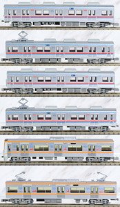 The Railway Collection Keisei Electric Railway Type 3600,3100 New Car Distribution Train Six Car Set C (6-Car Set) (Model Train)