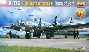B-17G フライングフォートレス Rose of York (プラモデル)