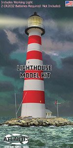 Lighthouse 1/160 with Working Light (Plastic model)