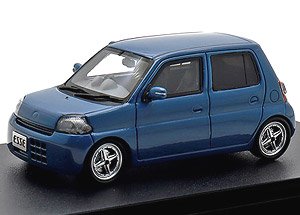 DAIHATSU ESSE ECO Low Down Custom (2006) シーブルー (ミニカー)