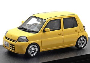 DAIHATSU ESSE ECO Low Down Custom (2006) サンシャインイエロー (ミニカー)