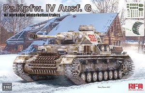 Pz.Kpfw. IV Ausf. G w/ workable winterketten trakcs (Plastic model)