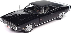 1970 ダッジ チャージャー R/T ヘミングス グロスブラック (ミニカー)